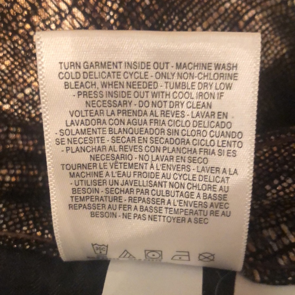 Metallic Snake-Print Pants - Picture 5 of 5